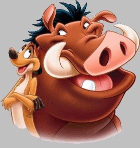 Personaggi non previsti nei cartoni animati Timon e Pumba 2