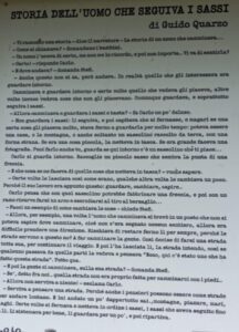 Il sentiero dei bambini Storia dell'uomo che seguiva i sassi