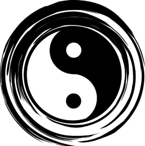 Medicina Tradizionale Cinese Yin Yang disegno