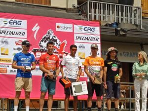 La terra chiama: Mountain bike vs GravelFederico Peiretti, e i primi 5 classificati della sua categoria