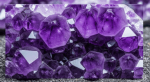 Il significato dei colori VI Punte di drusa di ametista viola