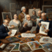 l'immagine dei cinque grandi maestri