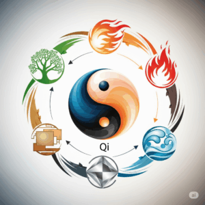 un'immagine che illustra i principi fondamentali del Feng Shui