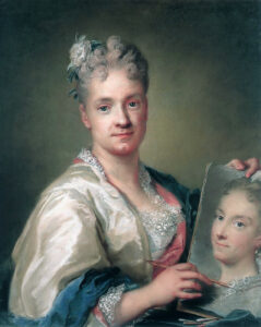 immagine autoritratto Rosalba Carriera